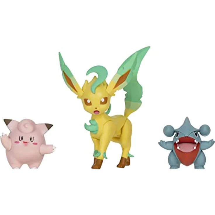 Pokémon - Battle Figur 3er Pack - Piepi, Kaumalat & Folipurba – Bild 2