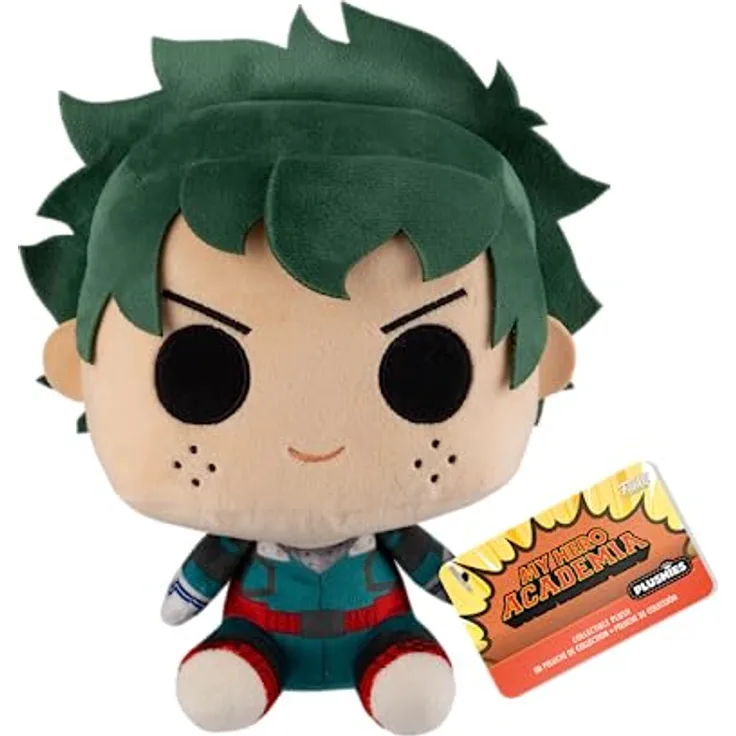 Funko Pop! Plush: MHA - Deku - My Hero Academia - Plüschtier - Geschenkidee Zum Geburtstag - Offizielle Handelswaren - Gefüllt Plüschtiere Für Kinder und Erwachsene - Ideal Für Anime Fans