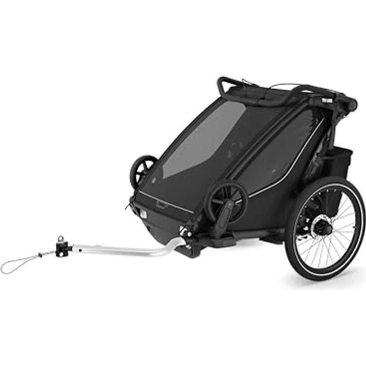 Thule Chariot Sport 2 Double, Veloanhänger mit modularen Sitzmöglichkeiten und integrierter LED-Beleuchtung – Bild 5