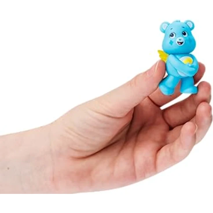 joojee GmbH Care Bears Mystery Figuren Serie 1, Sammelfiguren in Blind Pack, ca. 5 cm, 26 Charaktere, detailreich, beflockte Modelle und Zubehör enthalten – Bild 3