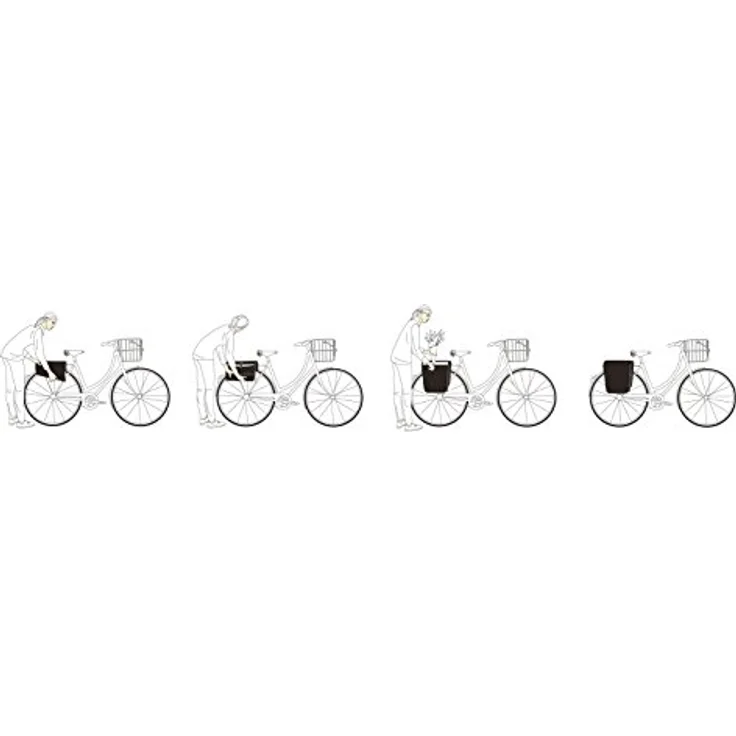 Brooks England Ltd. Unisex Adult Pannier Gepäckträgertaschen, Black, 12 x 35 x 36 cm – Bild 4