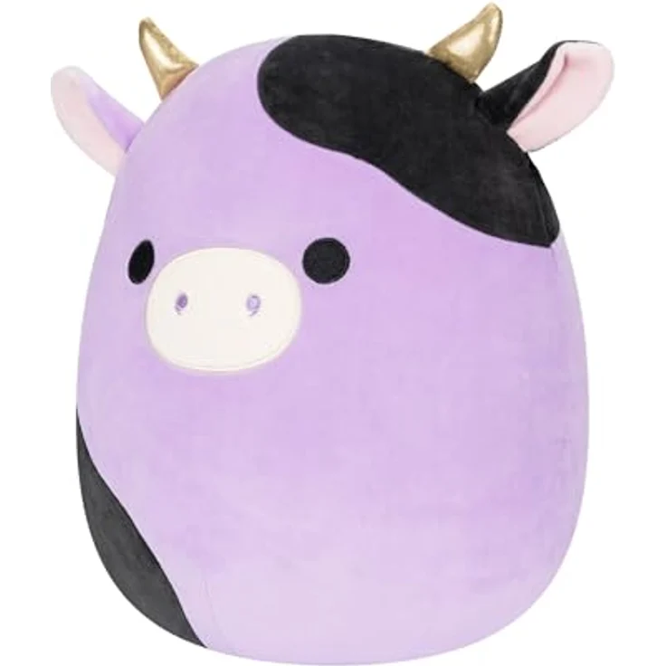 Squishmallows SQCR06527 - Alexie die Kuh 40 cm, offizielles Kelly Toys Plüsch, superweiches Kuscheltier – Bild 4