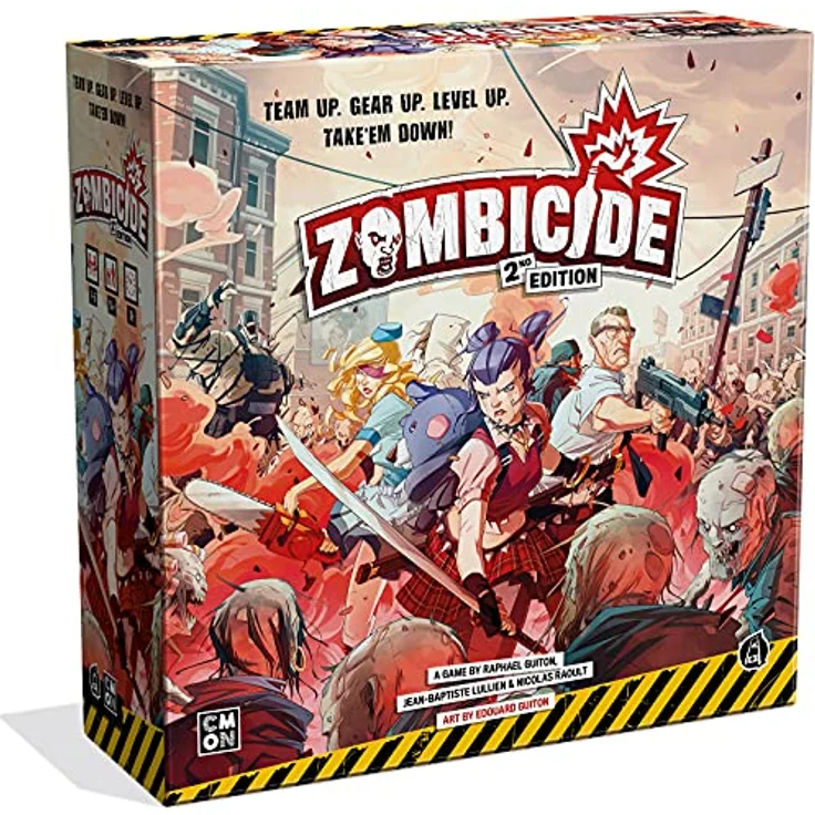 Asmodee Zombicide 2nd Edition, Brettspiel für 1-6 Spieler, ab 14 Jahren, spannende Zombie-Apokalypse, Spielzeit 60 min – Bild 1