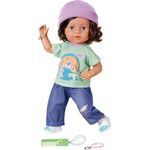 Zapf Creation® BABY born Brother Play & Style, 43 cm Puppe mit 7 lebensechten Funktionen, inkl. Outfit und Freundschaftsbändchen