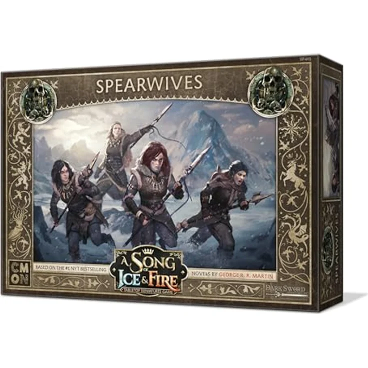CMON A Song of Ice and Fire: Spearwives Expansion - Miniaturspiel, tödliche Miniaturen für das Tabletop Spiel – Bild 2