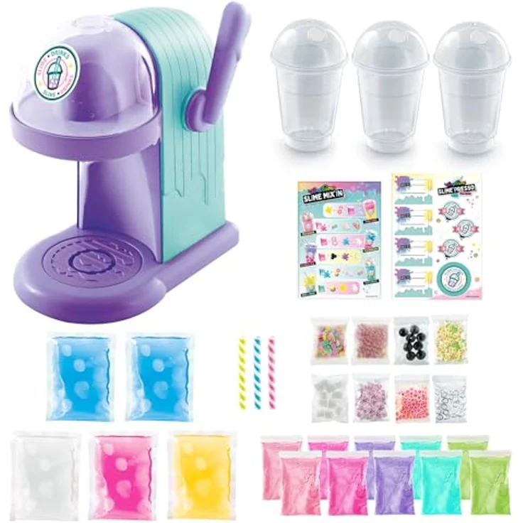 Canal Toys Slime 'Presso Machine, Kreativset für farbenfrohe Slime-Kreationen im Kaffeemaschinen-Design – Bild 6