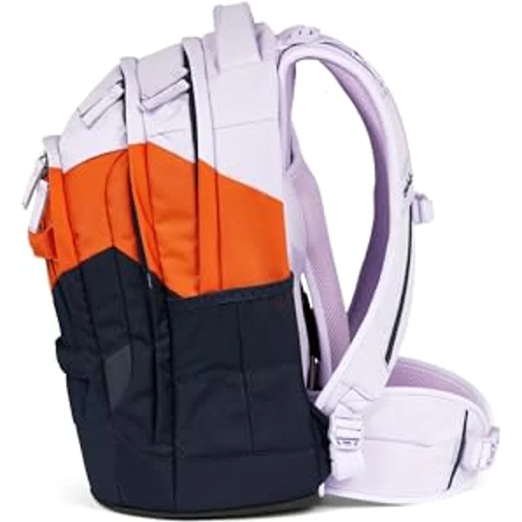 Satch Schulrucksack Pack - Schulrucksack "Now or Never Edition" 45 cm (1-tlg), nachhaltig, ergonomisch, reflektierende Elemente, 3D-Effekt, recycelte Materialien, schwarz – Bild 4