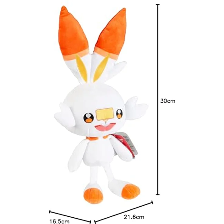 Pokémon Kuscheltier Hopplo 30 cm, Plüsch – Bild 8