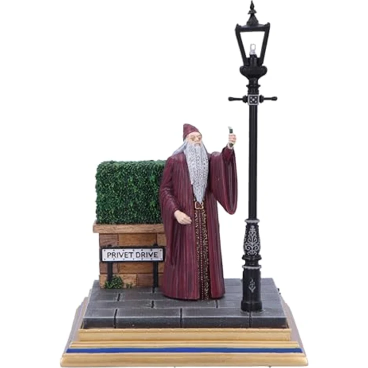 Nemesis Now Harry Potter Figurine Lumineuse Privet Drive, handbemalte Sammlerfigur mit Leuchtfunktion, 18,5 cm, aus hochwertigem Harz – Bild 1