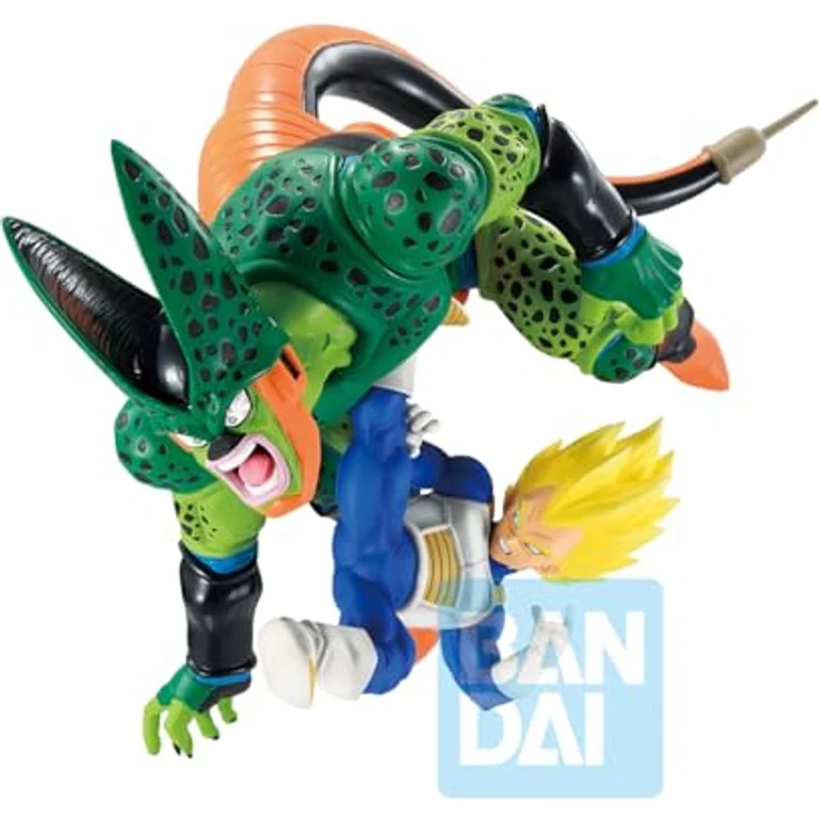 Banpresto Dragon Ball - Vegeta vs Cell Ichibansho, limitierte PVC-Statikfigur in hochwertiger Verarbeitung – Bild 2