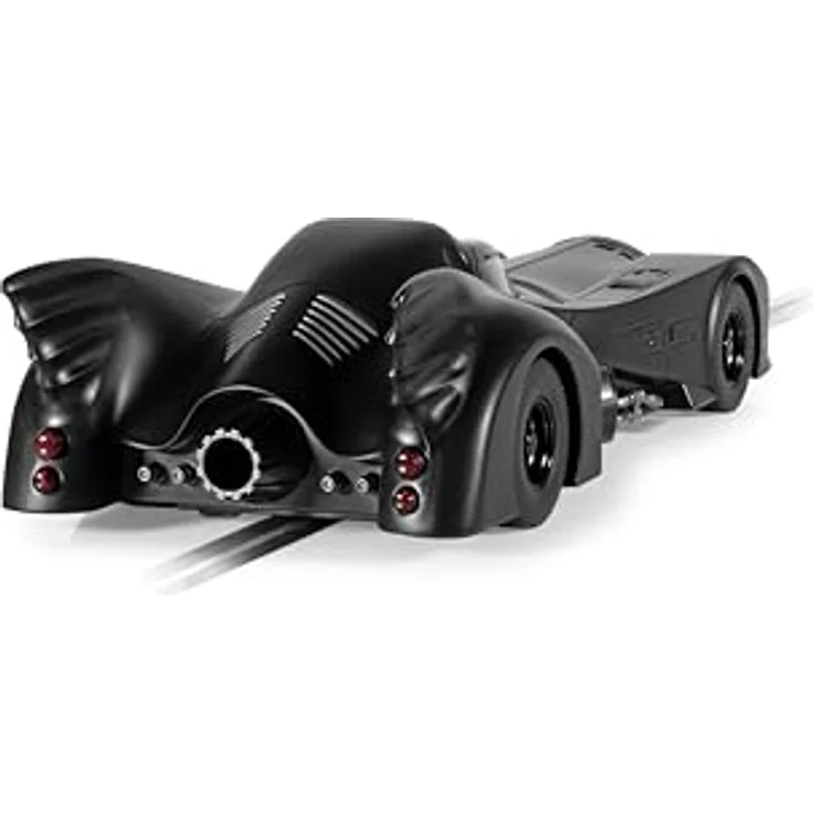 Scalextric C4492 1:32 Batmobile 1989 HD - Slotcar, Rennbahn Auto mit Lichtfunktion, Schwarz – Bild 4