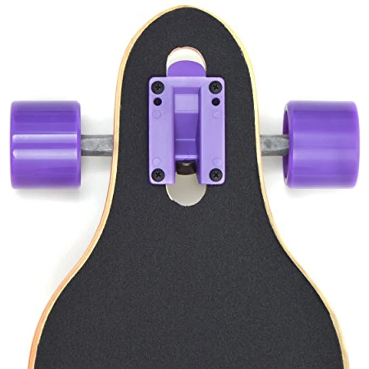 Apollo Longboard Makira Komplettboard mit High Speed ABEC Kugellagern, Drop Through Freeride Skaten Cruiser Board – Bild 5