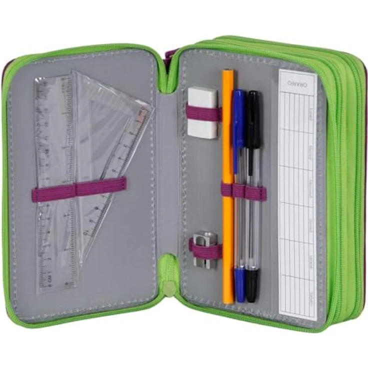 MARVEL Federmappe Hulk großes 3-Fach Mäppchen komplett gefüllt – Bild 2