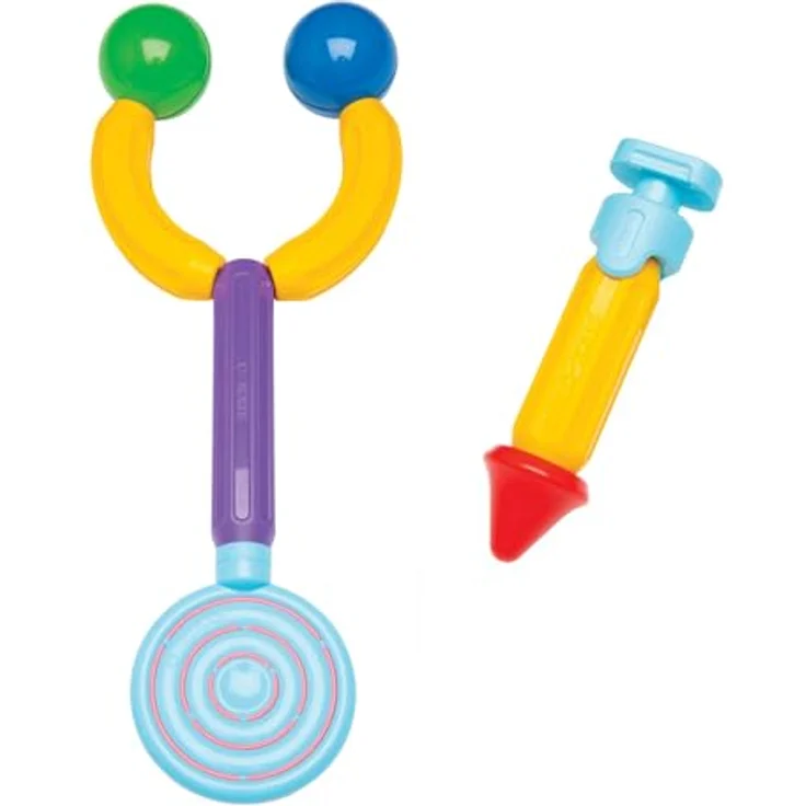 Stick-O Roleplay Magnetic Building Blocks Set, Rainbow - Funky, Chunky Pieces Ideal for Little Hands. Learn As They Play. – Bild 5