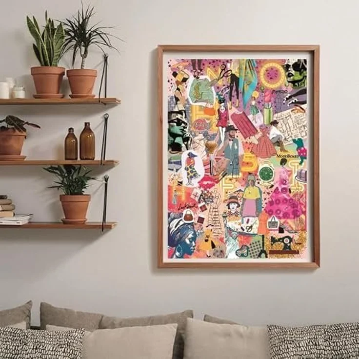 Clementoni Puzzle More Is More - Fashion&Design, 1000 Teile 2D Puzzle – Bild 6