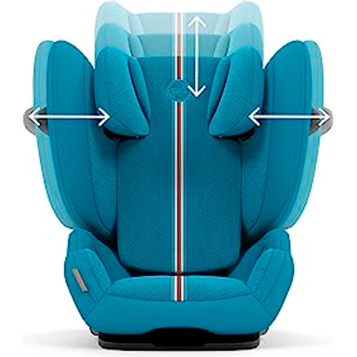 Cybex Solution G i-Fix Plus, Kindersitz für 15 bis 36 kg, Neigungsverstellung, Beach Blue – Bild 4