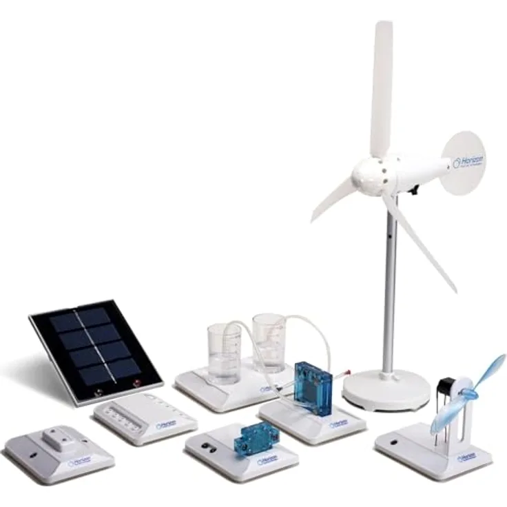 Horizon FCJJ-37, Spielset für Wissenschaftler mit Windrad, Solarzelle und Brennstoffzelle, ab 12 Jahren