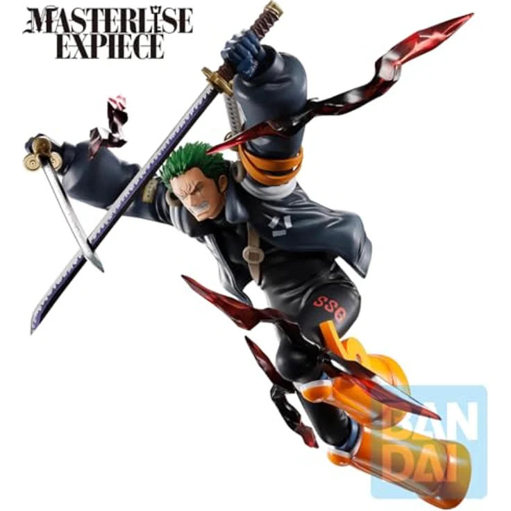 Bandai Spirits Roronoa Zoro Ichibansho Masterlise Expiece, Sammelfigur in Burst of Energy Pose, 5,9 cm – Bild 4