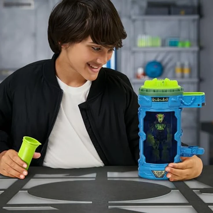 MRBEAST LAB Hyper Fusion Mutators Atomic Earth Panther, Sammelfigur mit 20 beweglichen Gelenken, experimentieren und enthüllen, 14 cm groß – Bild 4
