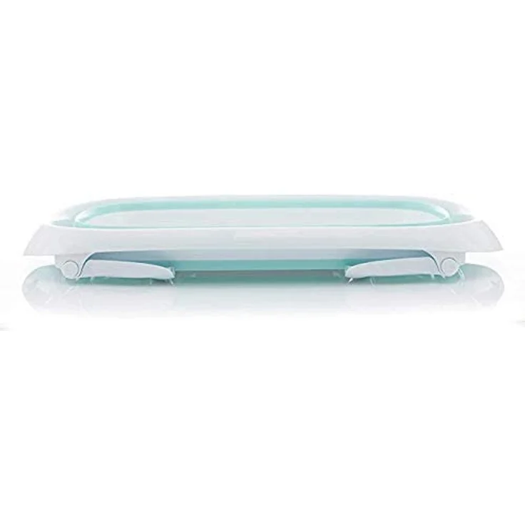 Babify Shower Faltbare Baby-Badewanne mit Badekissen, ultra kompakt, rutschfest, Minzgrün – Bild 8