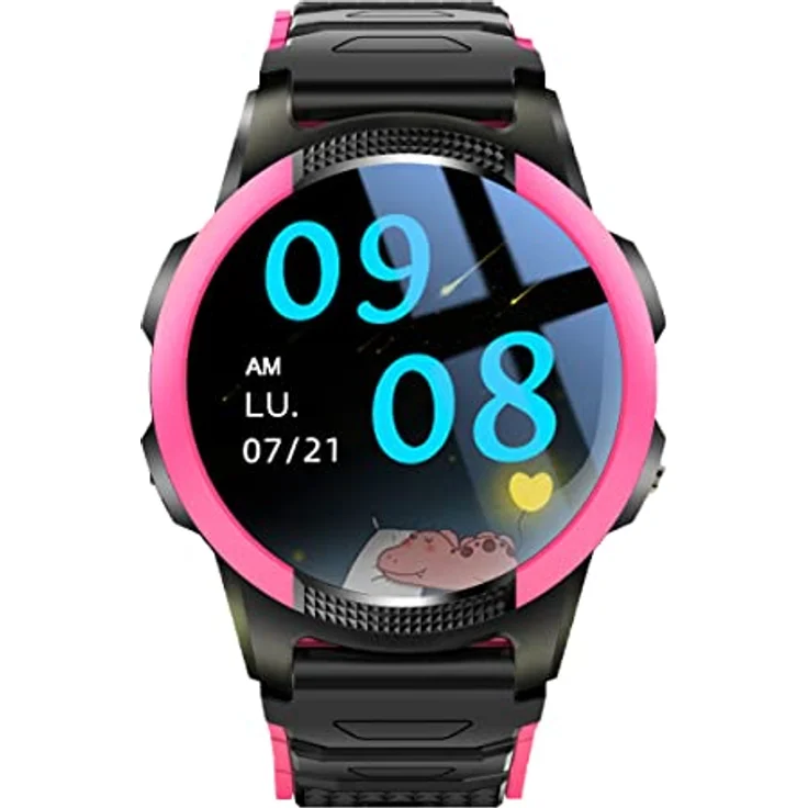 SaveFamily Slim 4G, Kinder-Smartwatch in Rosa mit sicherer 4G-Verbindung – Bild 3