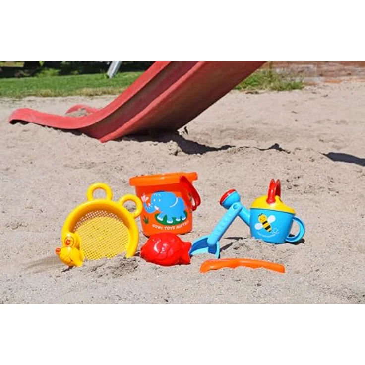 GOWI 558-38 Sand Set Maus, 6teilig, Sandkästen und Sandspielzeug – Bild 3