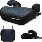 Kinderkraft I-BOOST i-Size Sitzerhöhung mit Isofix, für Kinder 135-150 cm, 2,5 kg, Schwarz