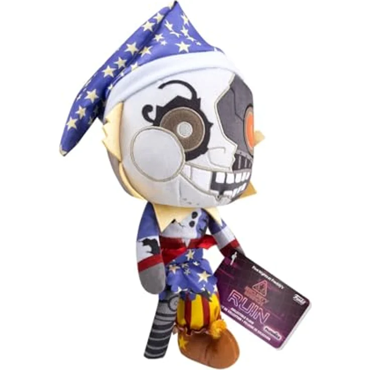 Funko Five Nights At Freddy's Ruin Moon Plüschtier, flauschige 17 cm große Plüschfigur, mehrfarbig – Bild 2