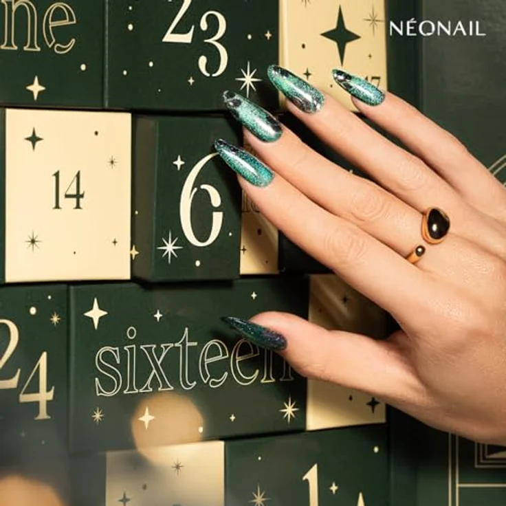 Neonail Adventskalender Beauty Feels Like Home 2025, 24-tlg. mit 9 limitierten UV-Nagellacken und 7 Pflegeprodukten für elegante Nägel – Bild 4