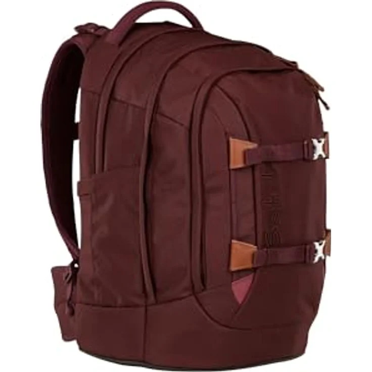 Satch Pack, ergonomischer Schulrucksack 30L mit Organisationsfächern, schwarz – Bild 4