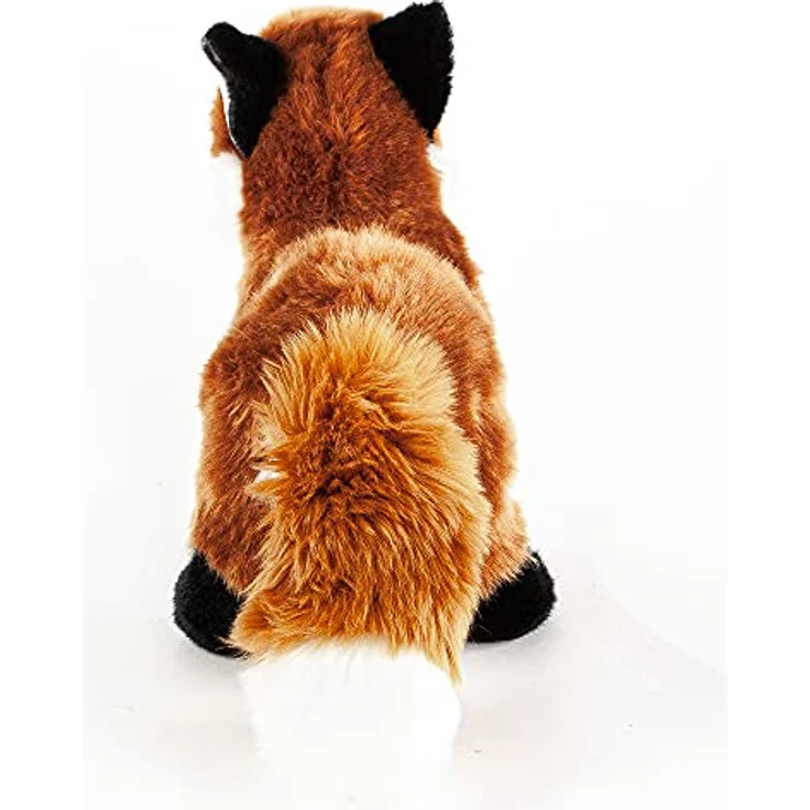 Teddys Rothenburg Kuscheltier Fuchs stehend 30 cm rotbraun-weiß, kuschelweicher Plüsch, maschinenwaschbar bis 30°C – Bild 3