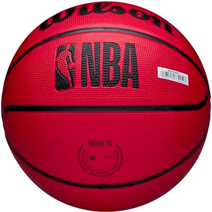 Wilson NBA Team Tribute Solid Basketball, Chicago Bulls, dreischichtige Konstruktion mit integriertem Design – Bild 6