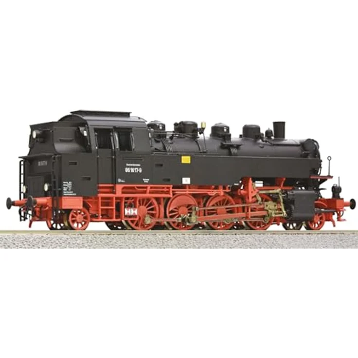 Roco 7110027 H0 Dampflok 86 1617-9, Dampflokomotive der DR mit 1.000 PS und 70-80 km/h Höchstgeschwindigkeit – Bild 3