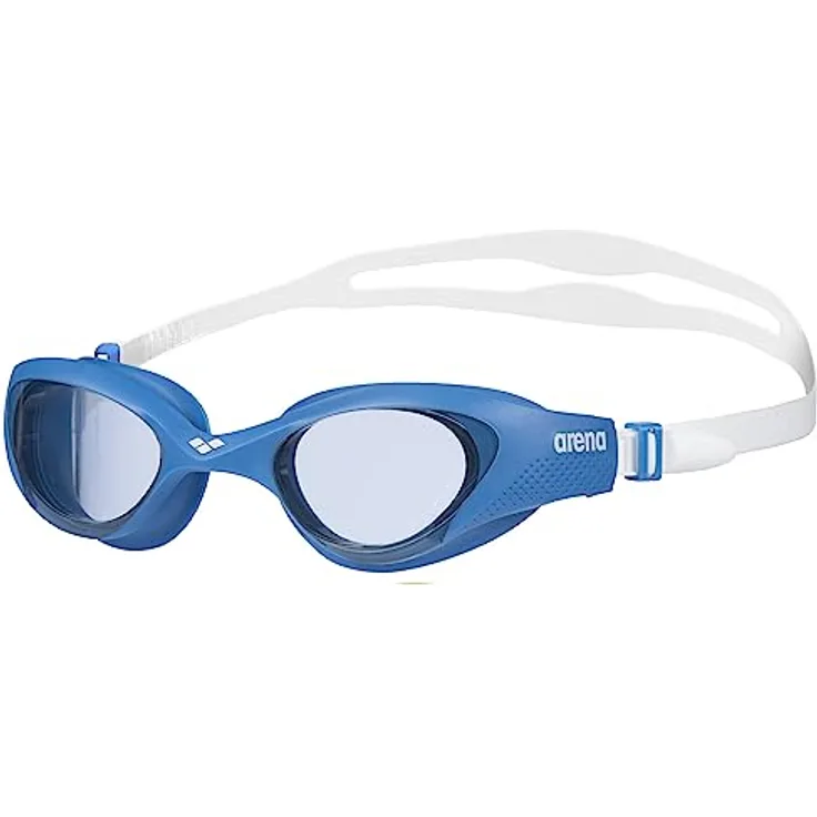 arena The One Anti-Fog Schwimmbrille Unisex für Erwachsene, Schwimmbrille mit Breiten Gläsern, UV-Schutz, Selbstjustierender Nasensteg, Orbit-Proof Dichtungen