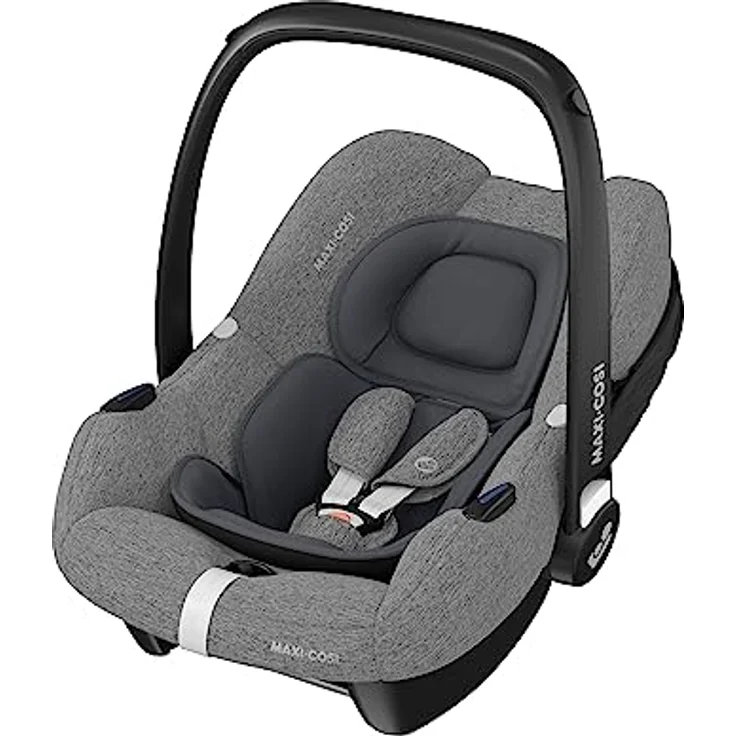 Dorel CabrioFix i-Size Select, Babyschale in Grau, ECE R129/i-Size Norm, 3,2 kg, Isofix-kompatibel – Bild 1