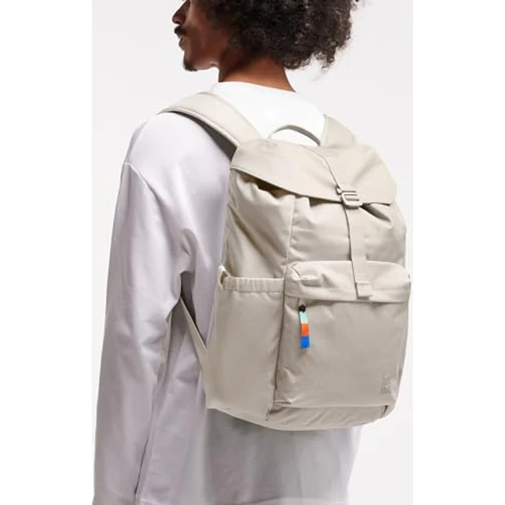 Got Bag FLAP PACK, wasserabweisender Wanderrucksack mit Laptopfach (28 cm x 43 cm), 18,5 - 22,5 l Volumen, schwarz – Bild 7