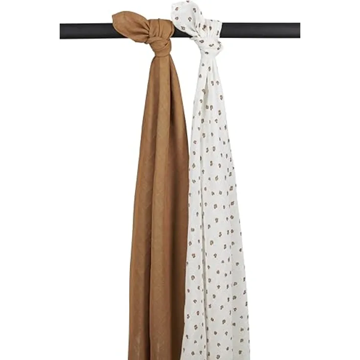 Meyco Cheetah Swaddle Taupe 2 Stück Braun