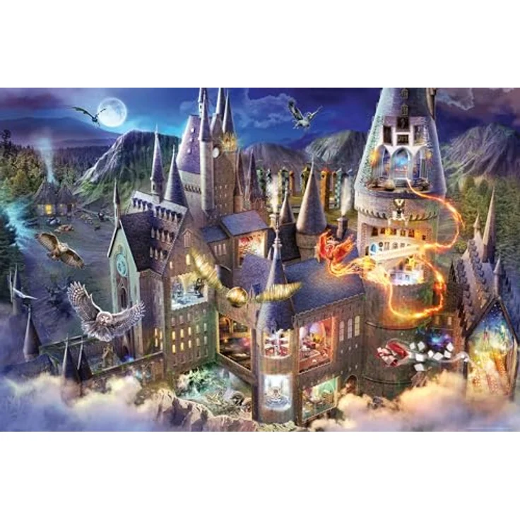 Ravensburger Puzzle 17561, Hogwarts Interior, 3000 Teile für Erwachsene und Kinder ab 14 Jahren, passgenaue Puzzleteile, reflexfreies Puzzlebild, knickstabile Puzzleteile – Bild 1