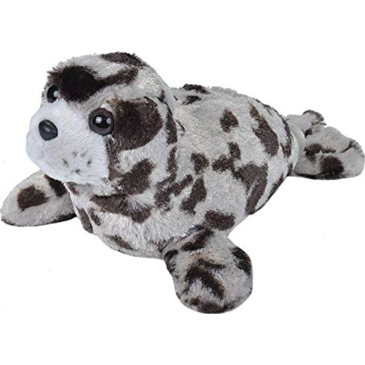 Wild Republic Plüsch Seehund, Cuddlekins Kuscheltier, Plüschtier 20 cm, Grau, 22451 – Bild 2