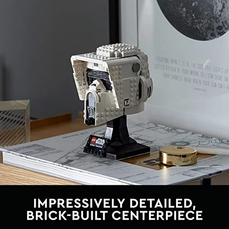 LEGO Star Wars Scout Trooper Helm 75305 Collectible Building Toy, New 2021 (471 Stück) – Bild 2
