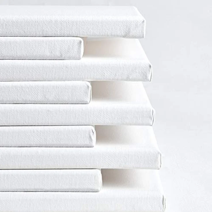 Artina Keilrahmen Leinwand 18x24 cm, 15er Set bespannte Leinwände aus 100% Baumwolle, FSC® zertifiziert für Acrylfarben – Bild 5