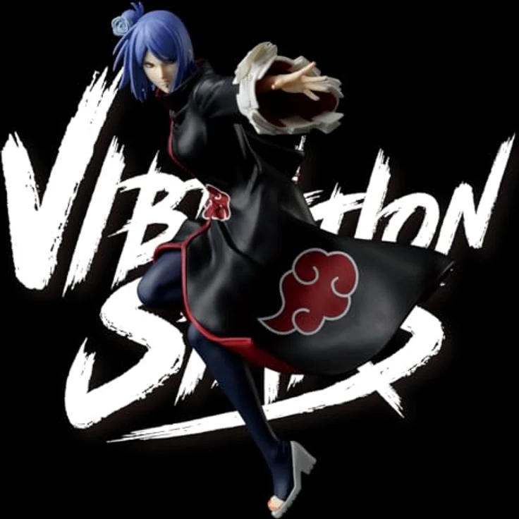 Banpresto Naruto - Konan Vibration Stars, limitierte PVC-Statikfigur, offiziell lizenziert – Bild 3