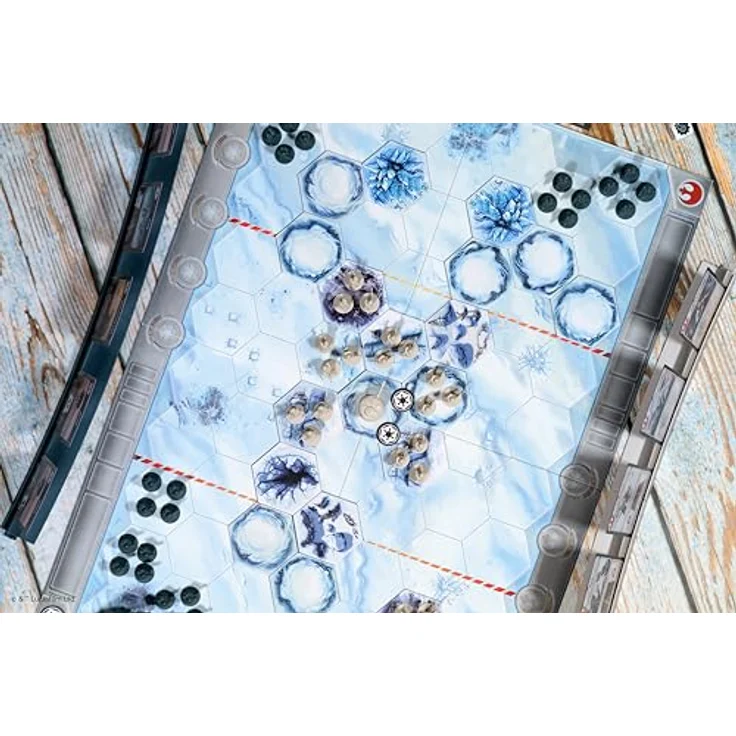 Days of Wonder Star Wars: Battle of Hoth, Strategiespiel für 2-4 Spieler, Spielzeit 30 Minuten, ab 8 Jahren, Deutsch – Bild 4