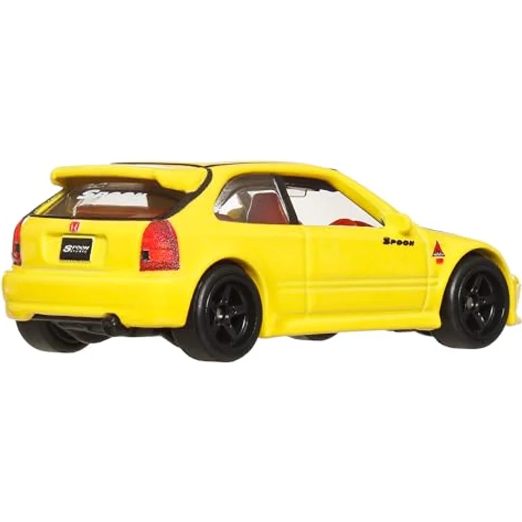 Hot Wheels Premium 2-Pack Spielzeug-Auto - Honda, Maßstab 1:64, mit Die-Cast Karosserien und Real Riders Reifen – Bild 4