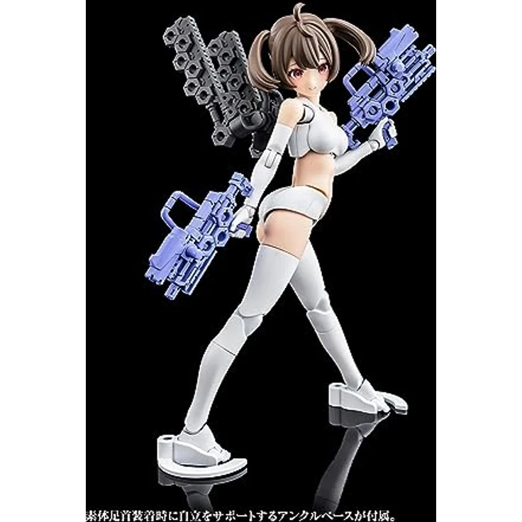 Kotobukiya Megami Device Plastic Model Kit Buster Doll Gunner, 16 cm, mit Artikulationspunkten und austauschbaren Teilen – Bild 21
