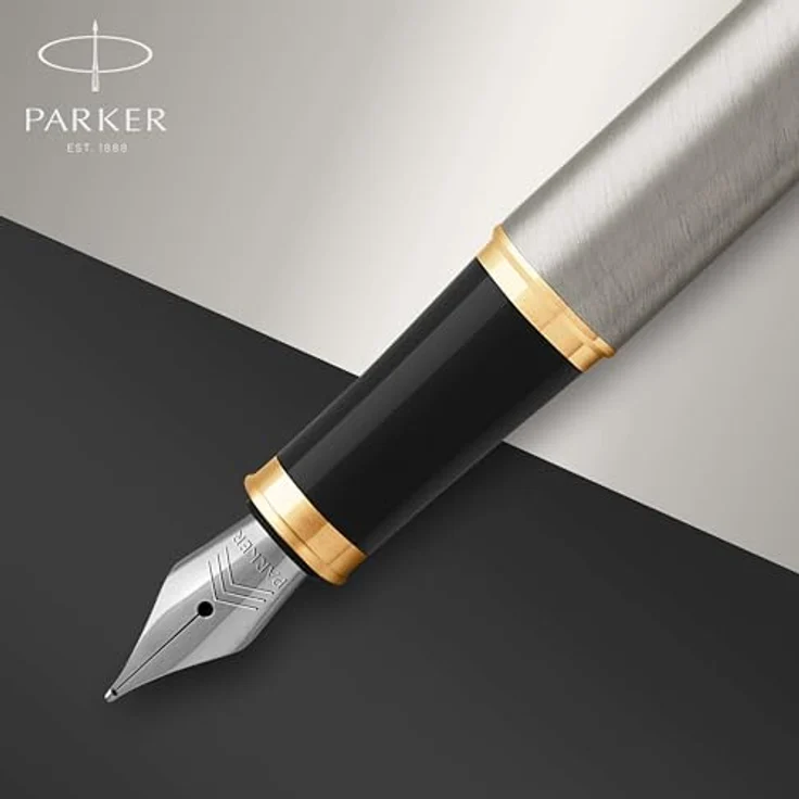 Parker Füllfederhalter IM Core, Premium IM Füller Feder M Gold- oder Chromzierteile – Bild 5