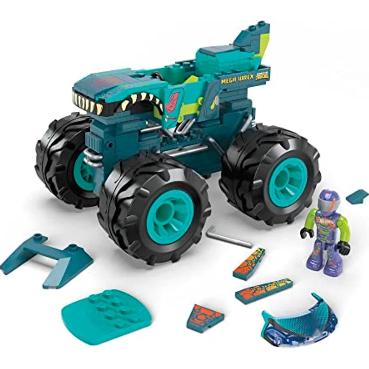 Mattel Mega Construx Hot Wheels Mega-Wrex Monster Truck – Bild 4