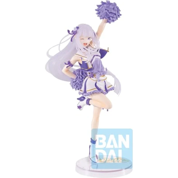 Banpresto Emilia Courage To You, Re:Zero Starting Life Figur 20cm, lila – Bild 2