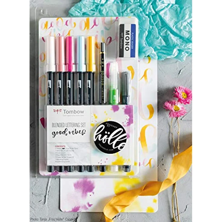 Tombow BS-FH2 Blended Lettering Set Good Vibes, 1 Stück (1er Pack) – Bild 2