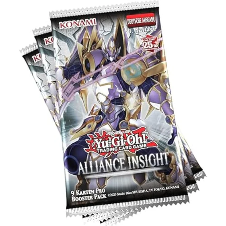 Konami Yu-Gi-Oh Alliance Insight Booster Display (DE) mit 101 neuen Karten, inkl. letzter Quarter Century Secret Rare – Bild 3